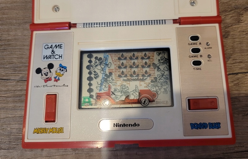 Game Watch Nintendo Mickey & Donald DM-53 1982