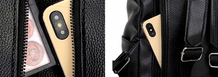 Купить Элегантный женский большой кожаный рюкзак в стиле ретро, ​​черный: отзывы, фото, характеристики в интерне-магазине Aredi.ru
