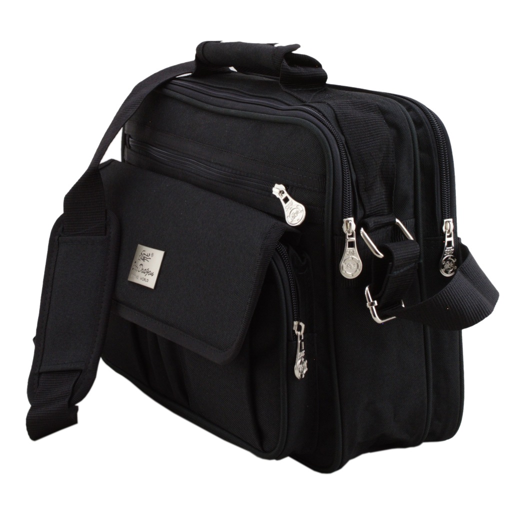 Torba Męska na Ramię Teczka do Pracy Szkoły A4 - 6730115333 - oficjalne