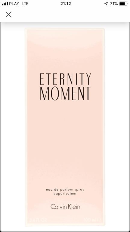 Rossmann eternity sale calvin klein