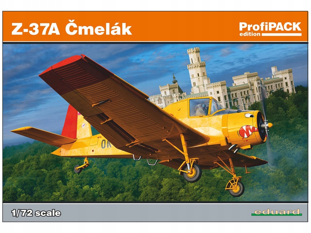 Samolot Zlin Z-37A Cmelak model 7097 Eduard