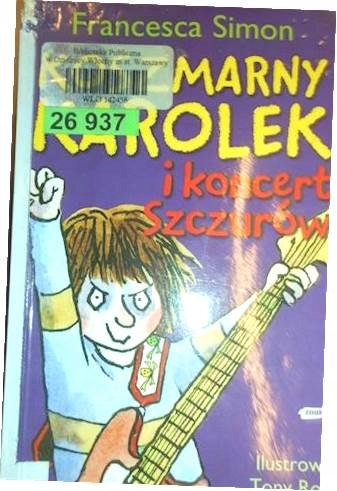 Koszmarny Karolek i koncert Szczurow - Simon
