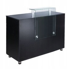Tanio! Biurko do recepcji BD-3307 Czarne Beauty Sy