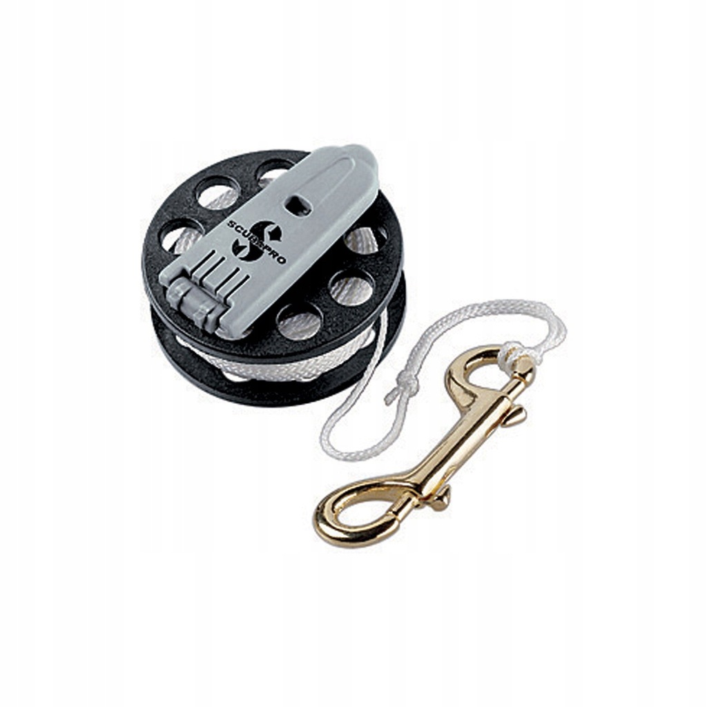 Scubapro - Mini Reel z korbą 15 m smycz