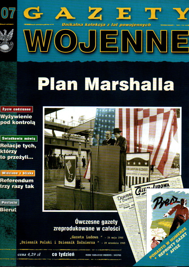 Gazety Wojenne 107 Plan Marshalla