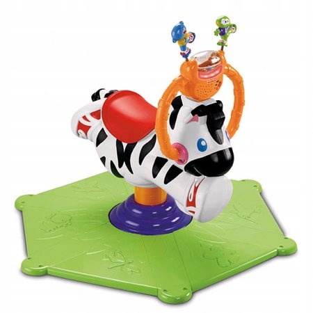 G20 Fisher Price Zebra skoczek bujak 12m+