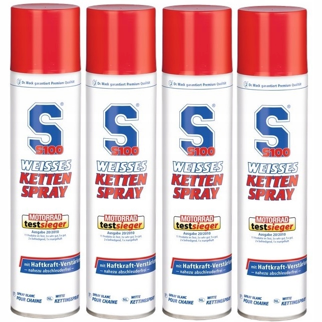 S100 WEISSES KETTEN smar do łańcucha 75ml road+