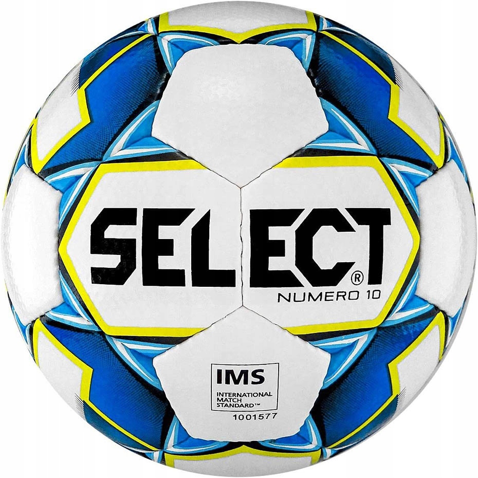 Piłka nożna Select Numero 10 IMS 5 2019 biało-nieb