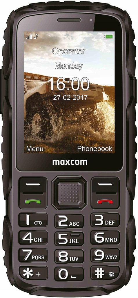 Telefon maxcom mm 920l strong czarny