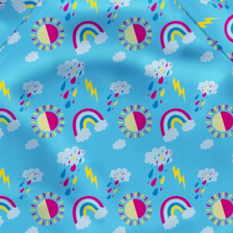 TIDY TOT ŚLINIAK FARTUSZKOWY RĘKAWY BLW TĘCZA 3M+