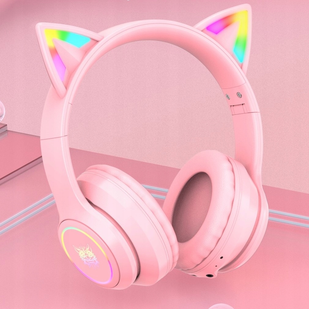 Купить ИГРОВЫЕ НАУШНИКИ ONIKUMA BLUETOOTH RGB КОШАЧЬИ УШИ: отзывы, фото, характеристики в интерне-магазине Aredi.ru