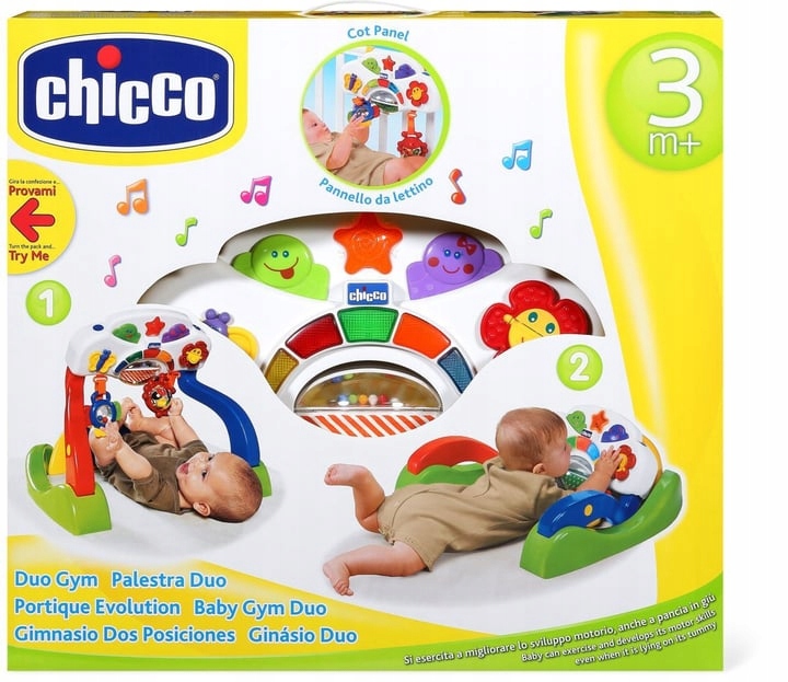 Chicco, Przyrząd gimnastyczny 2 w 1 Duo Gym