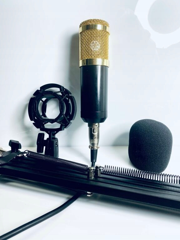 MIKROFON ZE STATYWEM - POLECAM