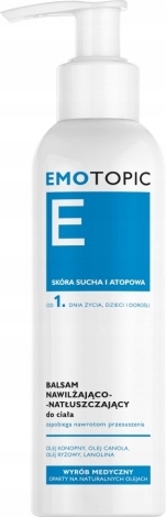 Emotopic balsam nawilżająco natłuszczający do ciała skóra sucha 190 ml