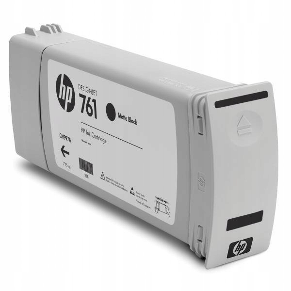 HP ink CM997A matte black 775ml HP 761 HP DesignJ