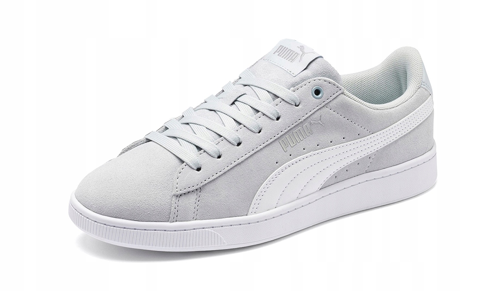 BUTY DAMSKIE PUMA VIKKY SZKOŁA TRAMPKI SZARE 37.5