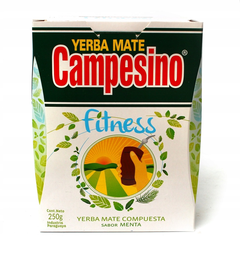 Yerba Mate Campesino FITNESS 250g elaborada 0,25kg