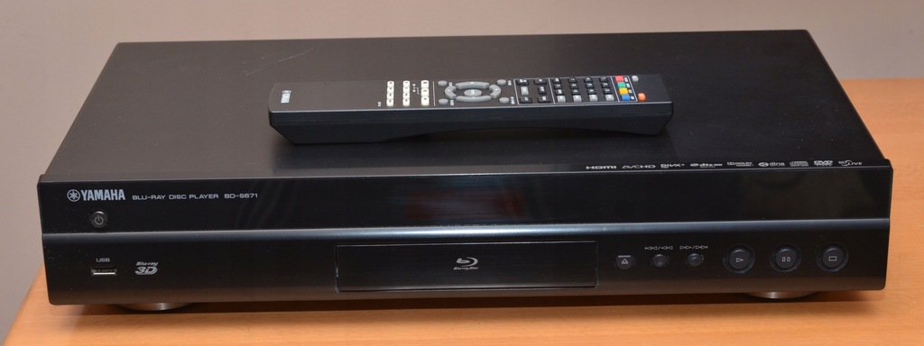 YAMAHA BD-S671 ODTWARZACZ BLU-RAY + PILOT