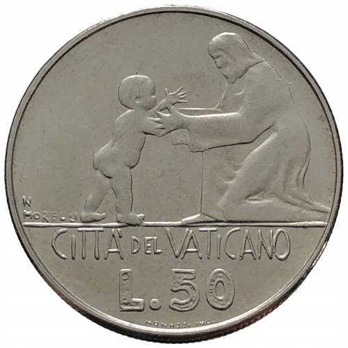 55711. Watykan - 50 lirów - 1978 r.