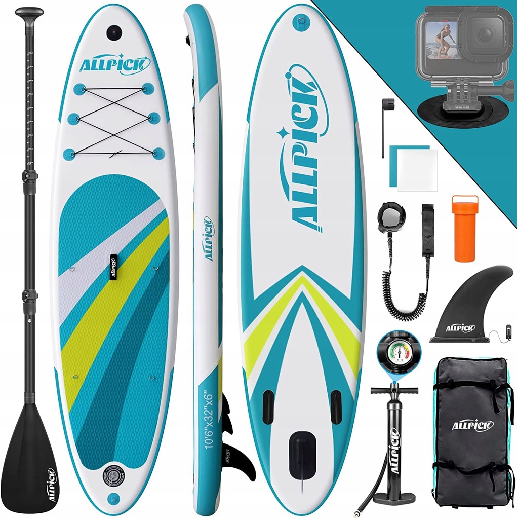 ALLPICK Premium SUP Board Set - Deska + akcesoria