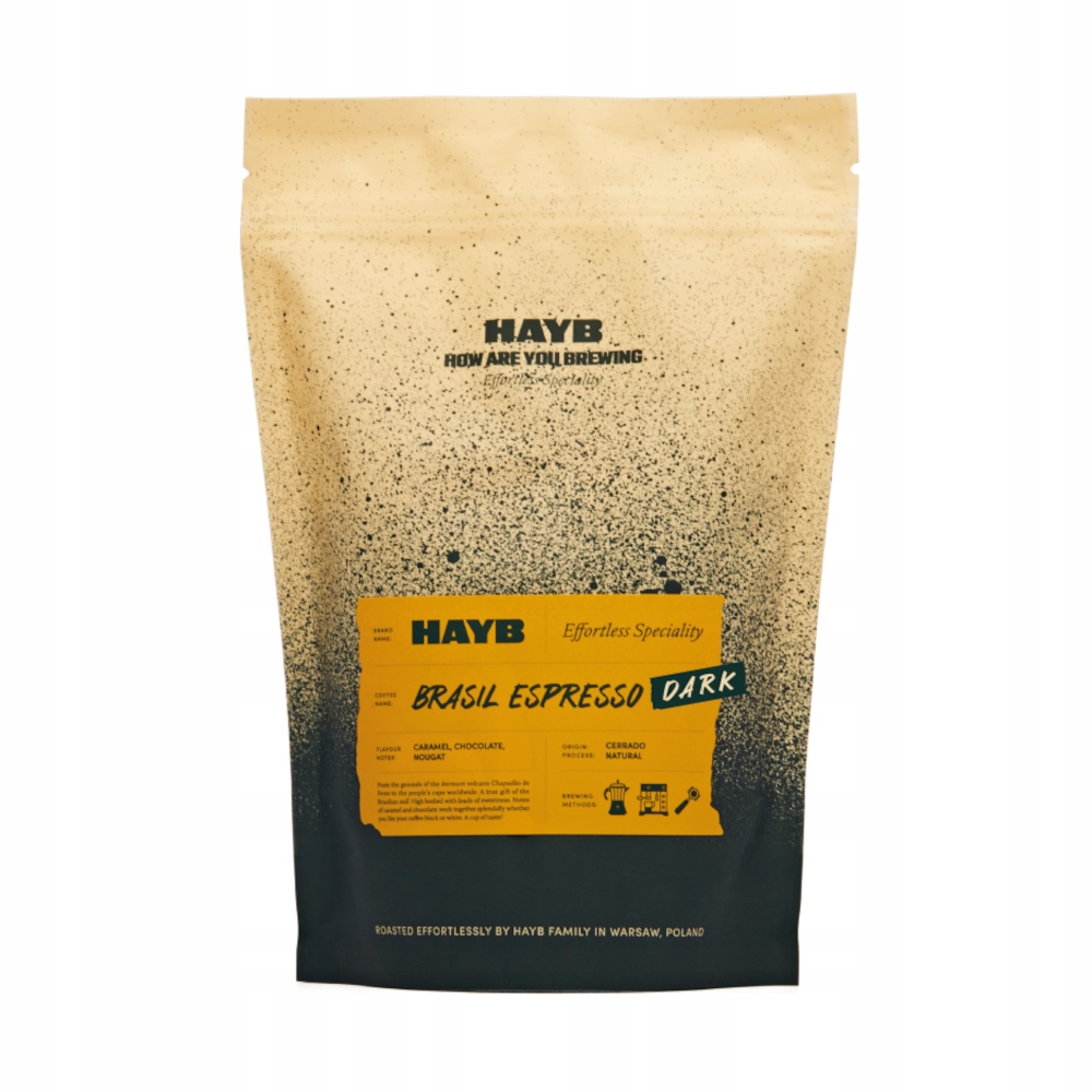 Kawa ziarnista HAYB Brasil Dark Roast Espresso 1kg