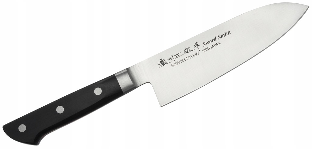 Nóż szefa kuchni Satake Santoku Satoru17 cm 803-632