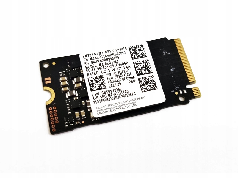 Dysk SSD 128GB 2242 PCIe Samsung MZALQ1280 14364722962