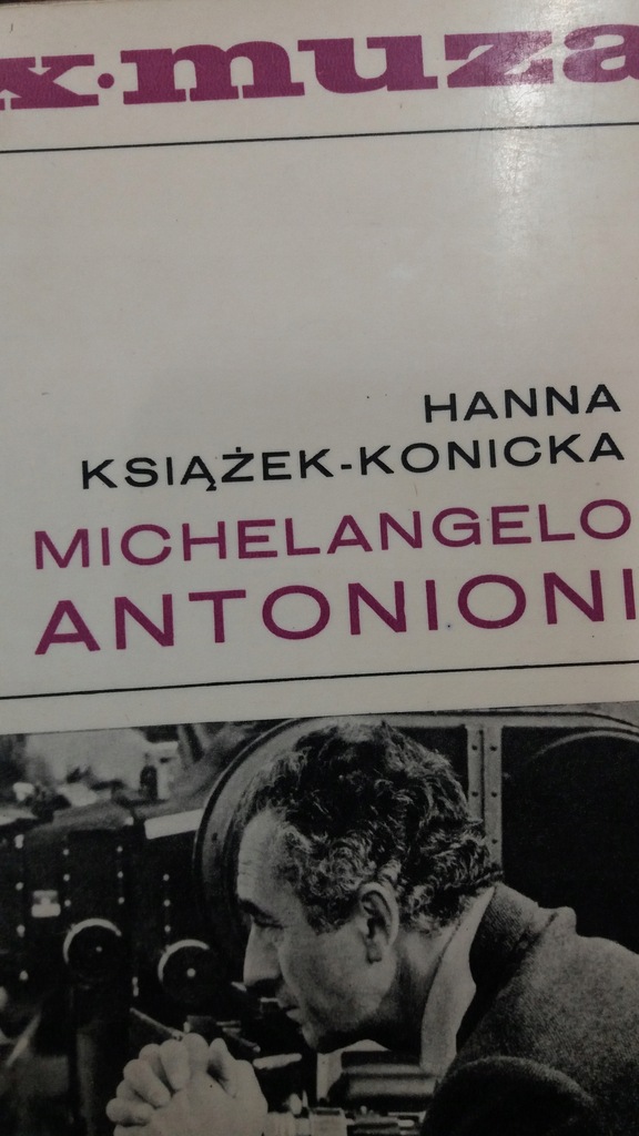 Książek Konicka MICHELANGELO ANTONIONI