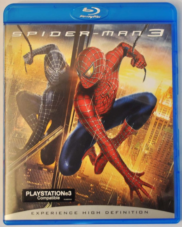 Płyta Blu-Ray z filmem SPIDER-MAN 3