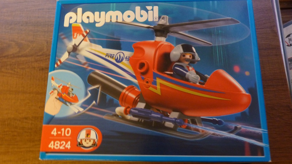Playmobil 4824 Helikopter strażacki 4824 8623734642 oficjalne