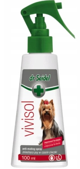 dr Seidel VIVISOL zniechęca psy w czasie cieczki 100 ml
