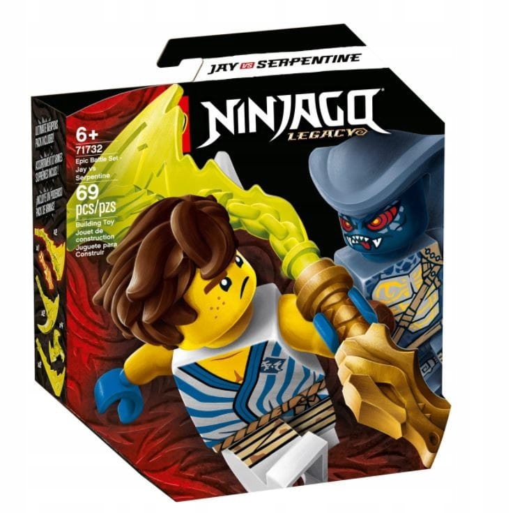 Lego Ninjago Zestaw bojowy Jay kontra Wężon 71732