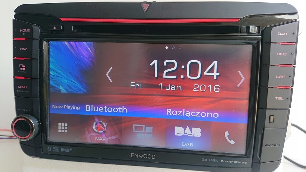 KENWOOD DNX516DABS gps 2022 Android Auto CAN BUS