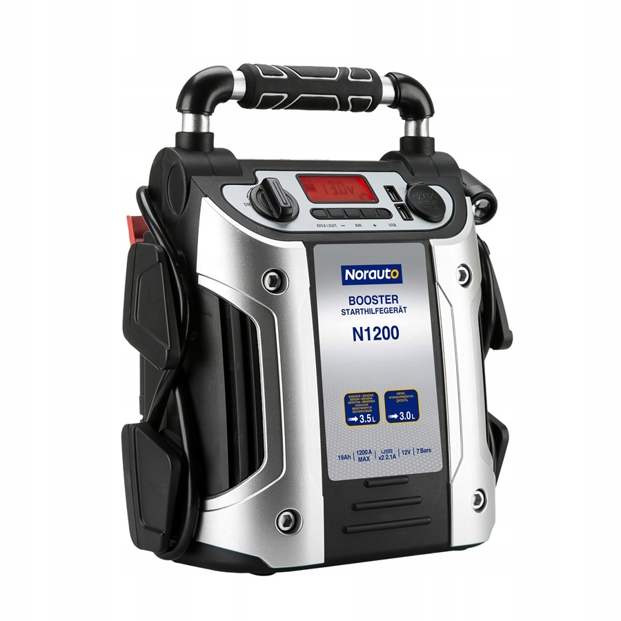 Booster Norauto N1200 19 Ah 12 V Urządzenie rozruchowe Booster N1200 19 Ah 12 V - 9842288409 - oficjalne  archiwum Allegro