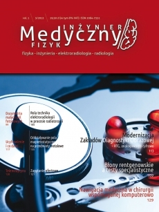 Inzynier i  Fizyk Medyczny 3/2013 dla WOŚP