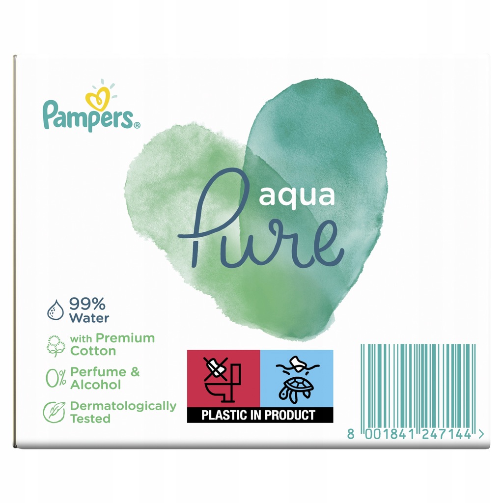 Купить Салфетки Pampers Aqua Pure 9 x 48 шт.: отзывы, фото, характеристики в интерне-магазине Aredi.ru