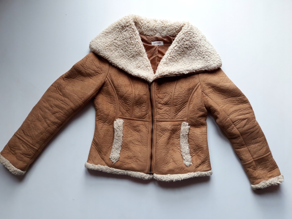 agastyl ORSAY kurtka kożuszek jesienno-zimowy 38