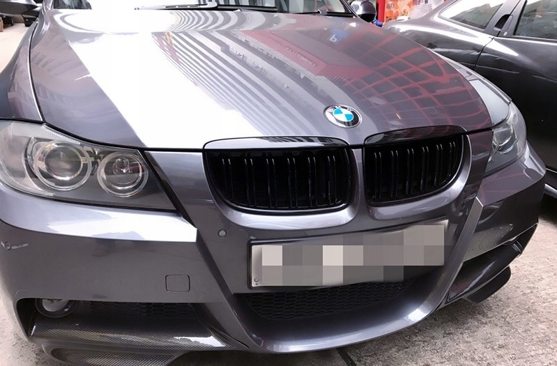 GRILL (NERKI) BMW E90 E91 0508 CZARNY POŁYSK M3