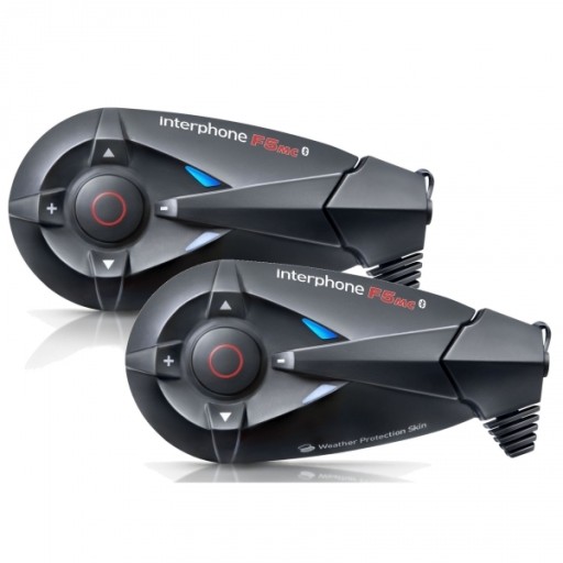 Interkomy motocyklowe enduro 2szt Interphone F5MC