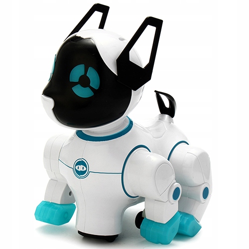 CYBERPIESEK CYBER PIES ROBOT NIEBIESKI TAŃCZY GRA - 9363337336 ...