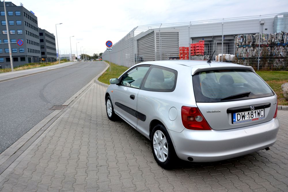 Honda Civic 2001 1.6 VTEC 110 KM Jedyna taka 7597347709