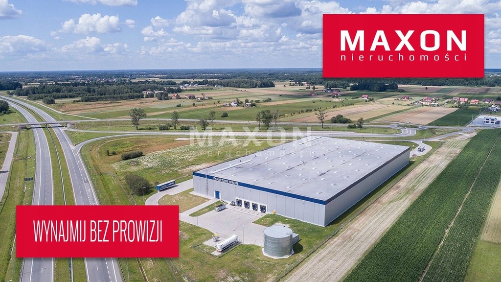 Magazyny i hale, Jakubów, Jakubów (gm.), 14300 m²