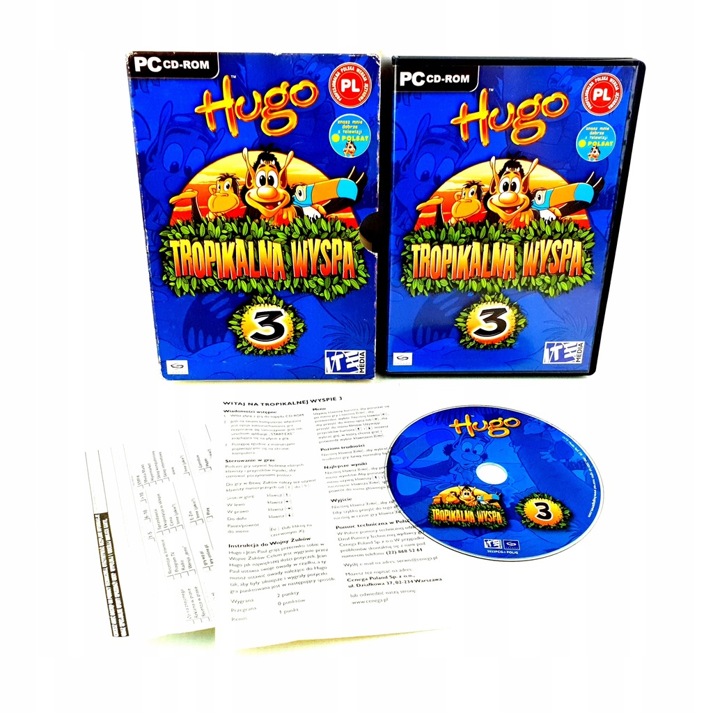 Купить HUGO TROPICAL ISLAND 3 III ПК ПОЛЬСКАЯ ВЕРСИЯ PL: отзывы, фото и ...