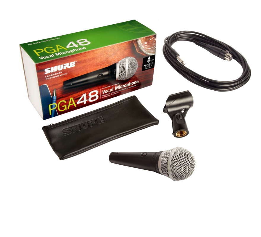 Shure PGA48-QTR-E - Mikrofon dynamiczny