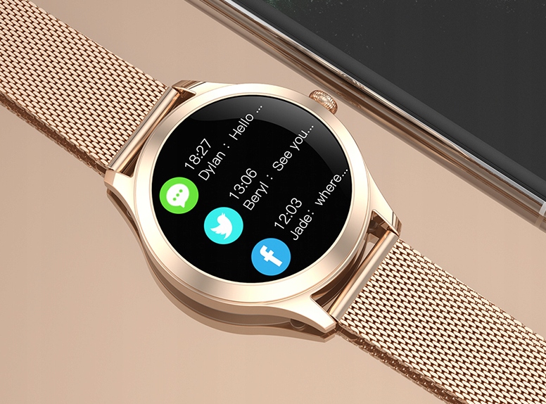 Купить SMARTWATCH ЖЕНСКИЕ ЧАСЫ ДЛЯ SAMSUNG XIAOMI HUAWEI: отзывы, фото, характеристики в интерне-магазине Aredi.ru