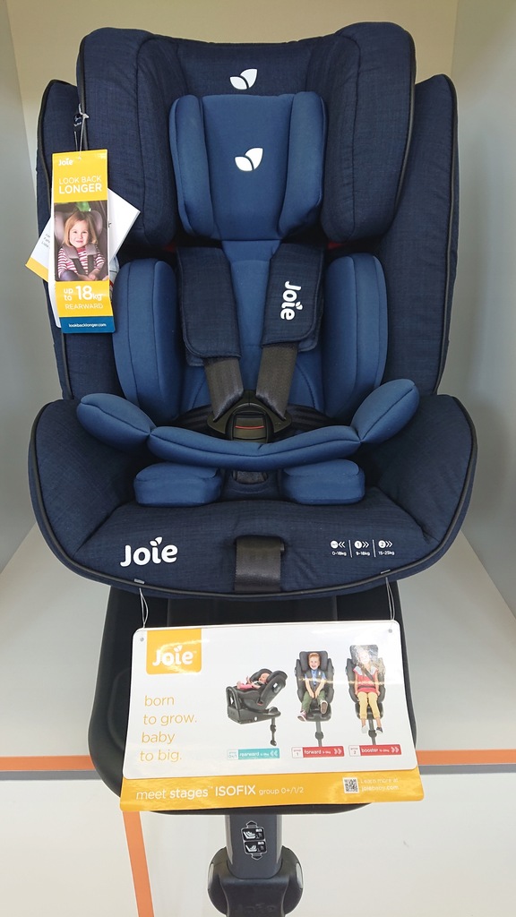 Fotelik samochodowy 0-25 kg JOIE STAGES Isofix