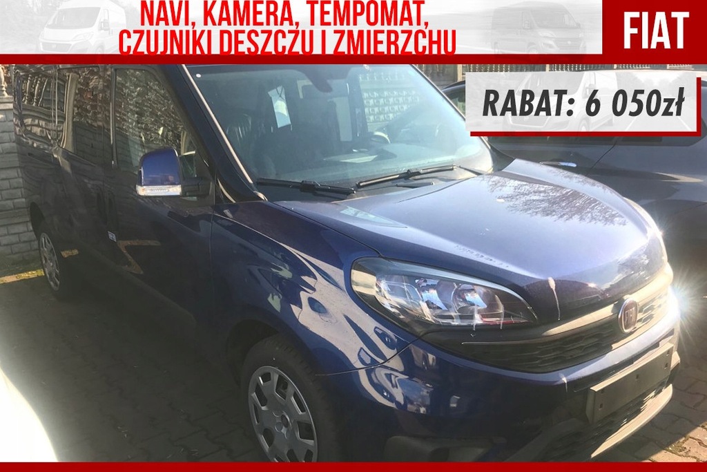 Fiat Doblo Combi SX Maxi 120Km !! Navi + Kamera Cz