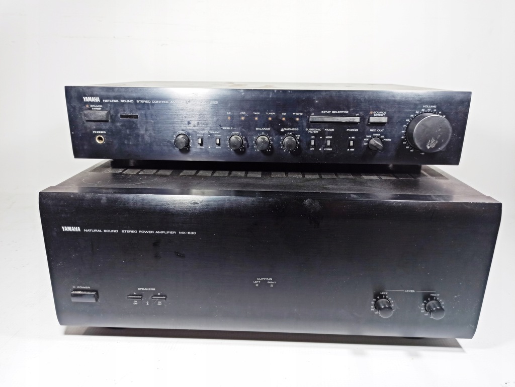 YAMAHA MX 630 + CX 630 11437652407 oficjalne archiwum Allegro