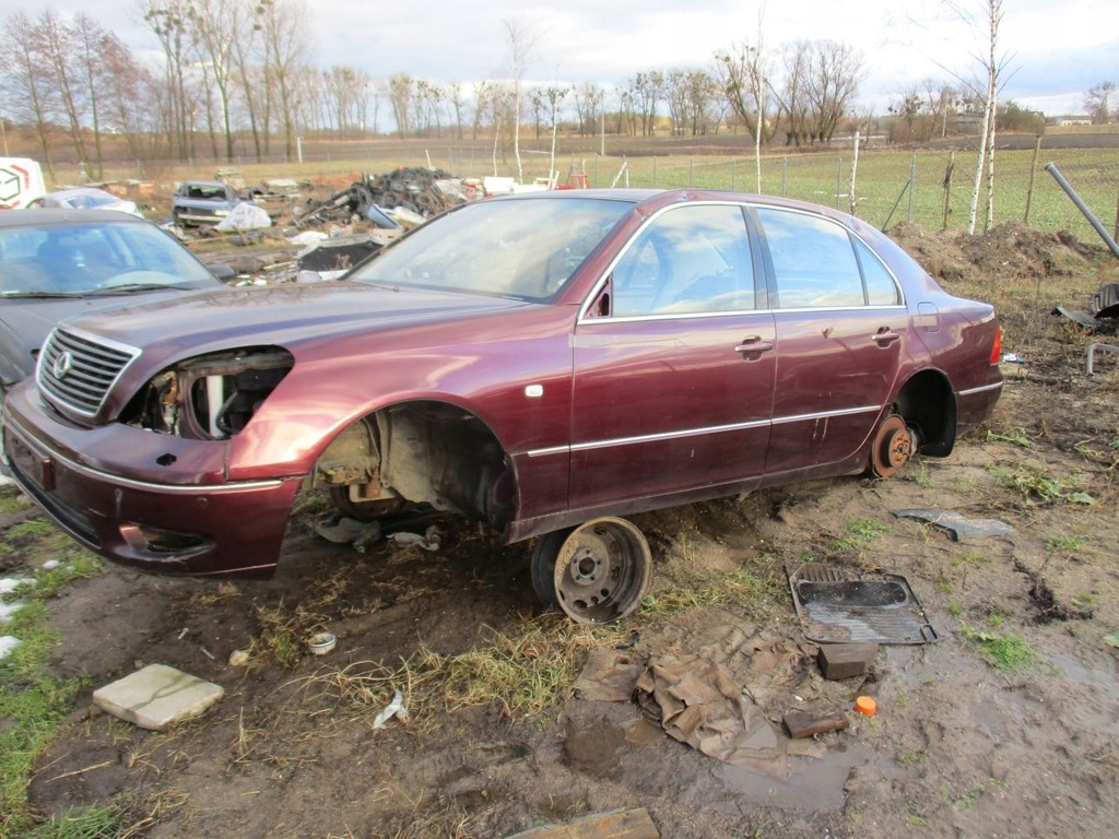 LEXUS LS430 III TARCZE HAMULCOWE TYŁ TYLNE KOMPLET