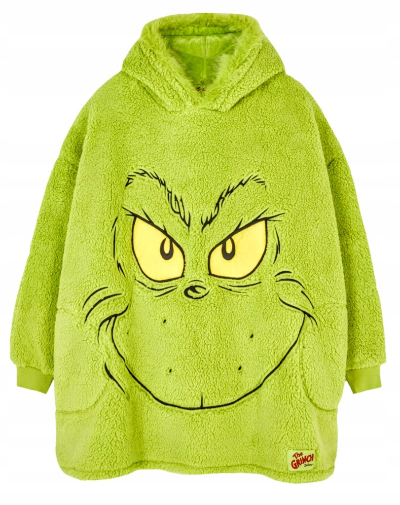 koc bluza oversize snuddie GRINCH prezent święta XS S M L XL XXL